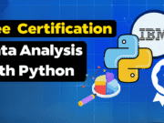 Free Certification for Data Analysts – Python Course by Cognitive Class (IBM) Free Data Analyst Certification,