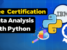 Free Certification for Data Analysts – Python Course by Cognitive Class (IBM) Free Data Analyst Certification,