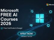 Microsoft Launches Free AI Courses 2026: Earn Certificates and Free Swags